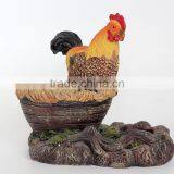 Resin Souvenir With Hens and Roosters thumbnail-2