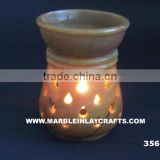 Stone Aroma Diffuser, Handmade Soapstone Oil Lamps