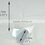 Gold Supplier Clear Acrylic Cone Finger Ring Holder thumbnail-4