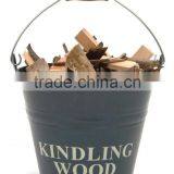 Fireplace Metal Coal Bucket With Shovel thumbnail-1