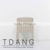 Valencia Wicker Dining Chair - Poly Rattan Material - Outdoor Wicker Furniture thumbnail-4