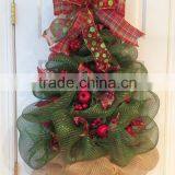 Deco Mesh Christmas Tree Wreath thumbnail-3