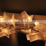 Handmade 20 Star White Color Paper String Lights Wedding Hanging Party Bedroom Fairy Lights thumbnail-3