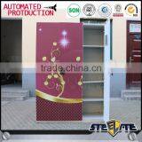 Wholesale Locking Clothing Cabinet Bedroom Lockable Clothes Wardrobe Closet thumbnail-6