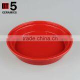 10"red Color Ceramic Cooker Stoneware Tagine Set thumbnail-5