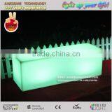 Rectangular Long Led Bench / Garden Light up Square Bench thumbnail-3