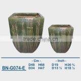 GLAZED CERAMIC OUTDOOR POT BN-G074 thumbnail-5