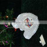 Battery Operated Led Light Acrylic Snowman Christmas Gift thumbnail-4