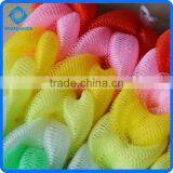 Custom Colorful Mesh Bath Sponge Long Shape Mesh Bath Sponge thumbnail-2