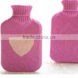 Heart Jacquard Cover of Hot-water Bag thumbnail-1