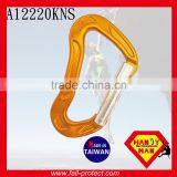 B Type Straight Gate 24KN Aluminum Carabiner For Mountain Climbing thumbnail-1
