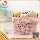 Plastic Flexible Laundry Basket With Handles thumbnail-1