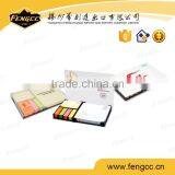 Hot Sale PU Leather Case Sticky Note Pads With Calendar, Colorful Memo Pad thumbnail-1
