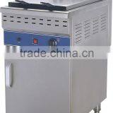 Commercial Kitchen 1 Tank Stainless Steel Gas Deep Fryer thumbnail-2