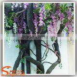 20160620 SongTao White Artificial Wisteria Tree Custom Canopy Silk Wisteria Tree thumbnail-4