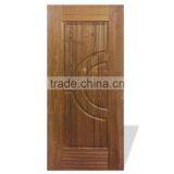 Natural Teak Wood Veneered Moulded Hdf Door Skin Sheet 3 Panels Price thumbnail-1