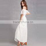 Wholesale Mexican Dresses Women Summer Floral Embroidery Maxi Dress HSD9975 thumbnail-2