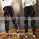 Outdoor Fashion Urban Women Motorcycle Camo Pants thumbnail-6