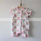 SR-269G Baby Summer 2017 Wholesale Children Clothing USA Baby Girls Rompers Kids Boys Bodysuit Baby Clothes Short Sleeve Romper thumbnail-3