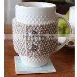 2015 Hand Knit Sock Coffee Cup Cozy thumbnail-3