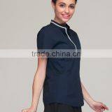 Wholesale Restaurant Hotel Uniform Women Female Waitress Pullover Blouse thumbnail-5