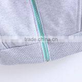 Plain Fleece Zipper Up Casual Hoodie Jacket For Men thumbnail-5