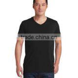 2016 Summer Promotion Plain Dyed O-neck Short Sleeve 160g 100%cotton Custom Elongated t Shirt thumbnail-4