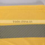 Mens Contrast Fluorescent 3M Tape Night Use Self Fabric Collar Safety Reflective Polo Shirt thumbnail-4