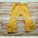 in Stock Baby Icing Ruffle Pants High Quality Pants Girl Sew Sassy Icing Legging thumbnail-2