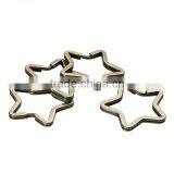 Pentagram Star Antique Bronze Iron Based Alloy Metal Keychain Findings thumbnail-3