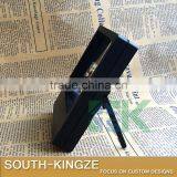11x9cm Black Square ABS Plastic Display Stand for Earring, Necklace, Pen thumbnail-2
