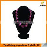 Fashion Jewelry Pink Blue Diamond For Latest Design Beads Necklace thumbnail-3