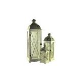 Set of Three Classical Design Wooden Garden Lantern