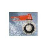 ABS Lever Handle 1(D32mm) ~ 6(D160mm) PPH Electric Butterfly Water Valve for Agricultur thumbnail-1