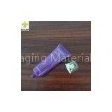 PE Dia 35mm Flat Oval Tube for Cosmetics, Oval Flat Tube With No. 3 Oval Screw Cap for Cosmetic thumbnail-1