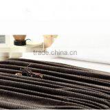 2015 Hot Sale 100% Polyester Warm Fabric Home Textile Honeycomb Popcorn-Stitch Solid Waffle Weave Blanket thumbnail-2