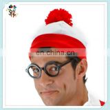 Adult Party Where's Waldo Knitted Cap Beanie Hats HPC-0285