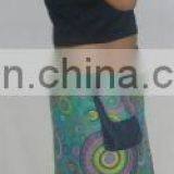 Women's Reversible Wrap Skirts and Side Handbags thumbnail-5