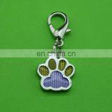 Whosale Zinc Alloy Casting Pet Hand Shpae Pet id Tag