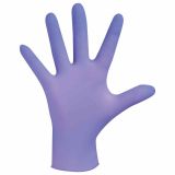 blue vinyl gloves/Disposable Powder Free Vinyl Glove