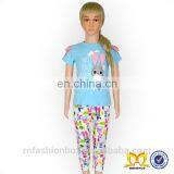 Cute Baby Bunnie 2pc Outfit Easter Pajamas Boutique Girl Clothing thumbnail-2