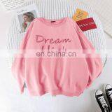 Hot Wholesale Fashion Ladies Girls Women's Embroidery Casual Oversized Sweatshirt thumbnail-6