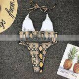 NEW Style Sexy BIKINI Swimsuit Hot Style Snake Print Split Female Swimsuit Bikini thumbnail-3