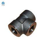 High Pressure Forged Steel Pipe Fitting/ ASME B16.11 Equal Tee thumbnail-1