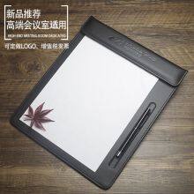 Meeting Clipboard Legal Size Leather Documents Notepad Holder With Pen Holder thumbnail-2