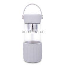 500ML Custom Portable Glass Bottle With Loop