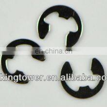 E clip retaining lock washer