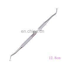 Wholesale 410 Stainless Steel Double Head Paronychia Special Nail Remover Prevention of Ingrown Nails Nail Picker Clearing Tool thumbnail-4