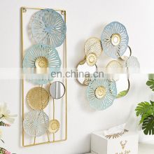 Wall Decor Interior Bedroom Living Room Frame Art Hanging Glass Mirrors Metal Modern Gold Luxury Decorative Home Decor Wall