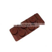 High Quality 6 Cavity Silicone Chocolate Candy Mold